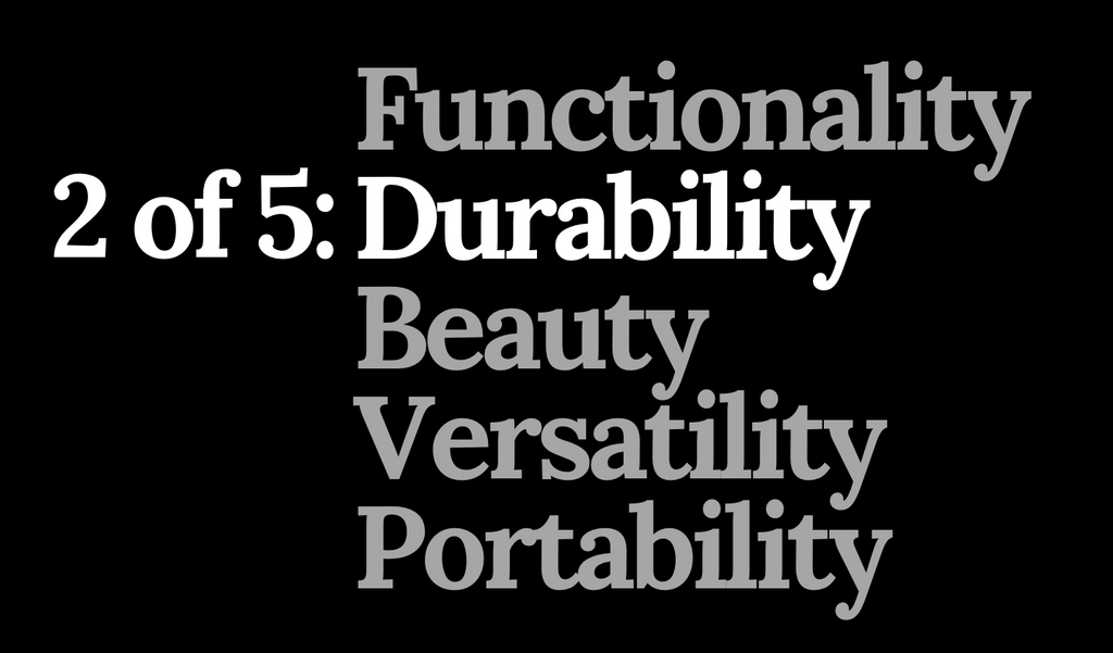 Cauldron Attributes, 2 of 5: Durability